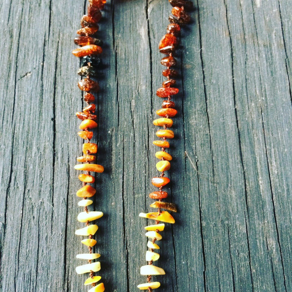 Infant Amber Teething Necklace