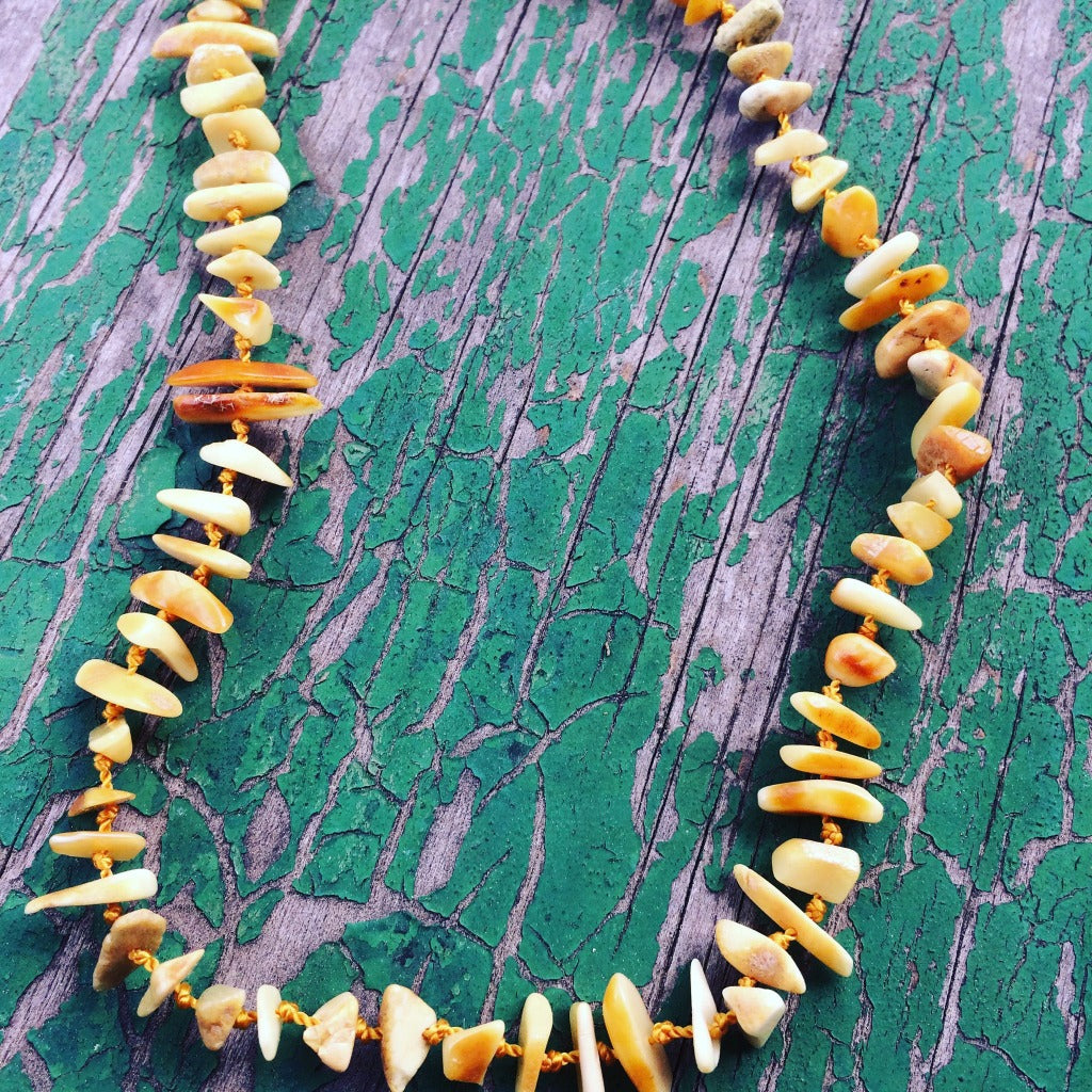 Infant Amber Teething Necklace