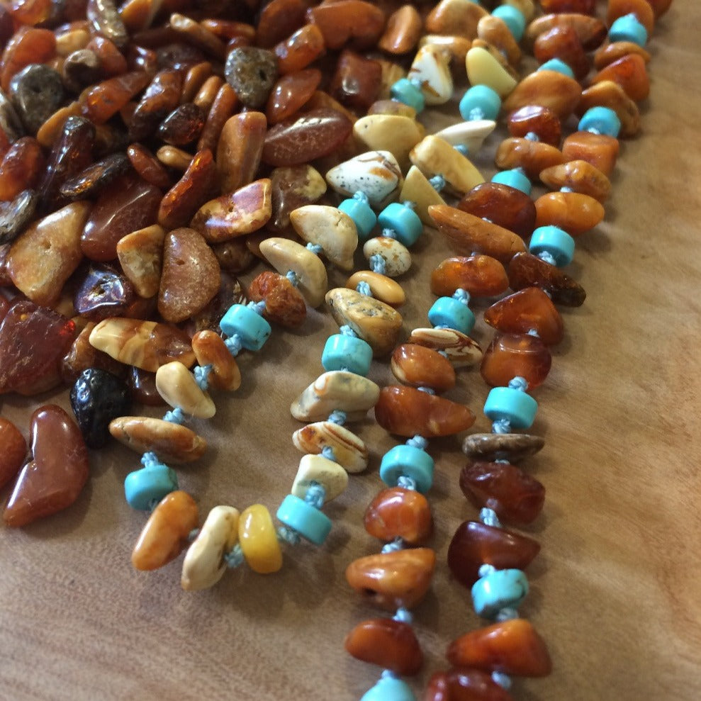 Infant Amber Teething Necklace