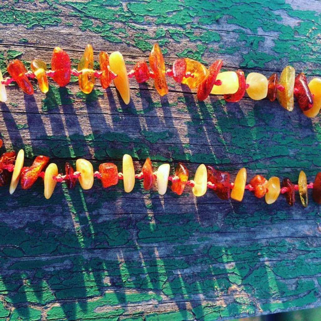 Infant Amber Teething Necklace