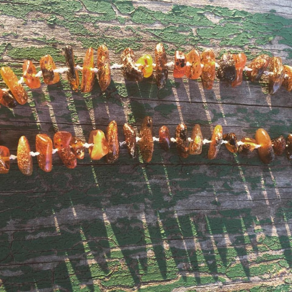 Infant Amber Teething Necklace